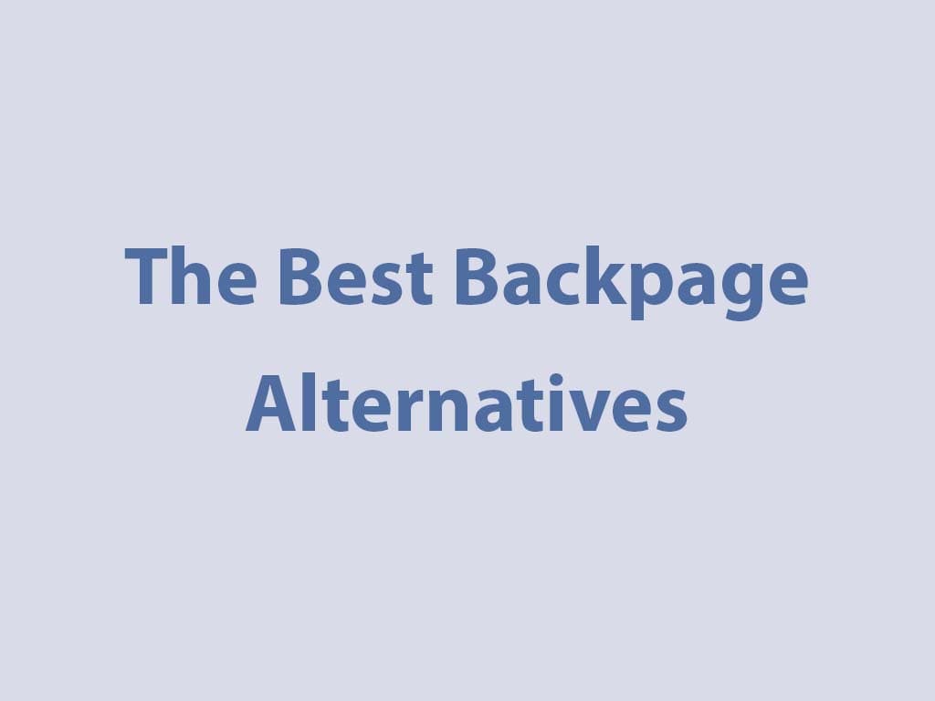 A Site Similar to Backpage | Backpage Replacement